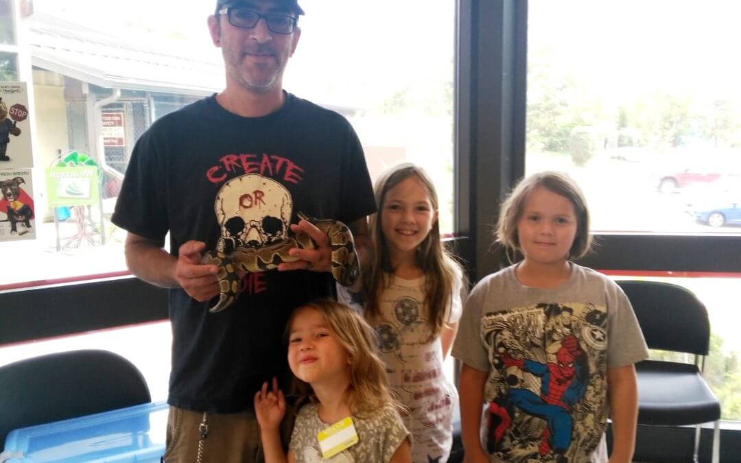 The Kibble: Python Slithers into Loving Family’s Arms
