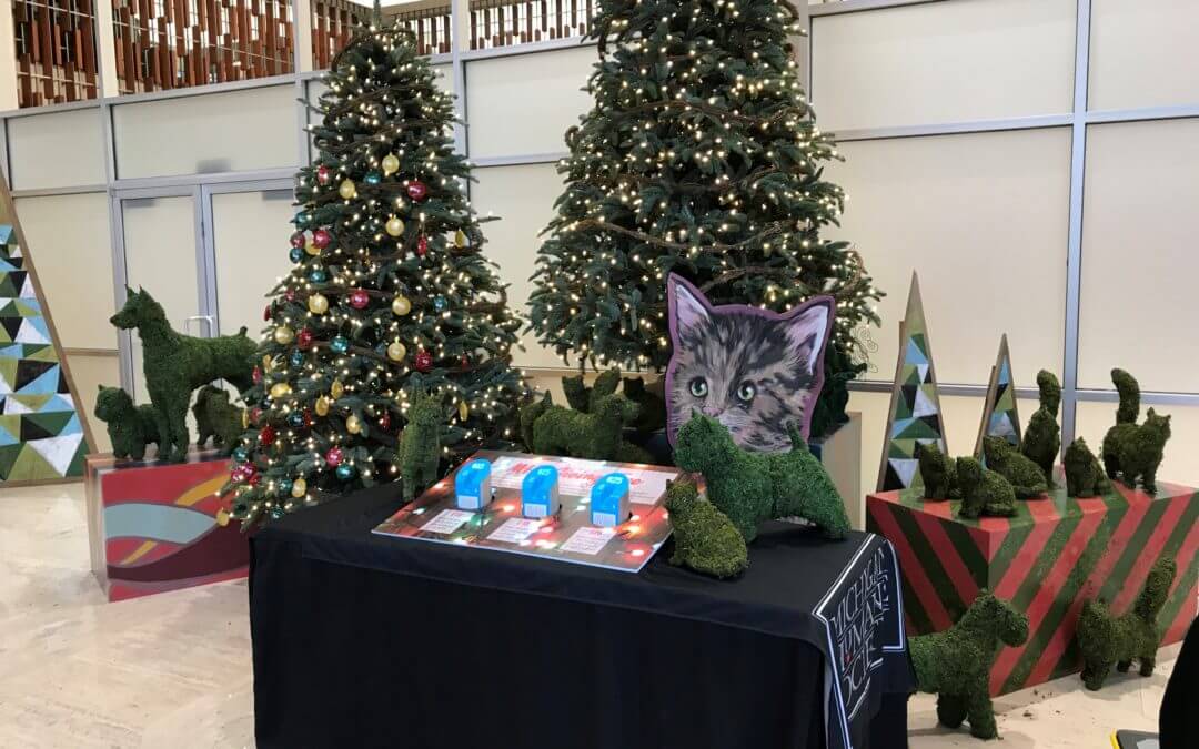 See the Michigan Humane Society Giving Tree in Downtown Detroit