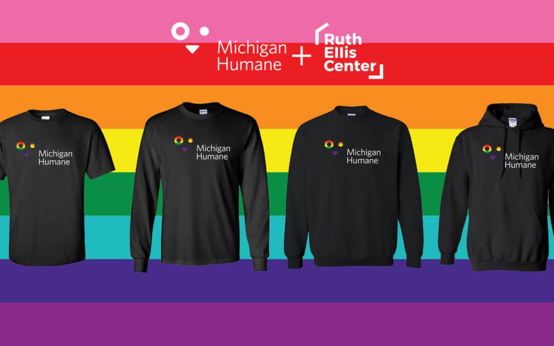 Michigan Humane Offering Limited Edition Pride Shirts to Support LGBTQ+ Community